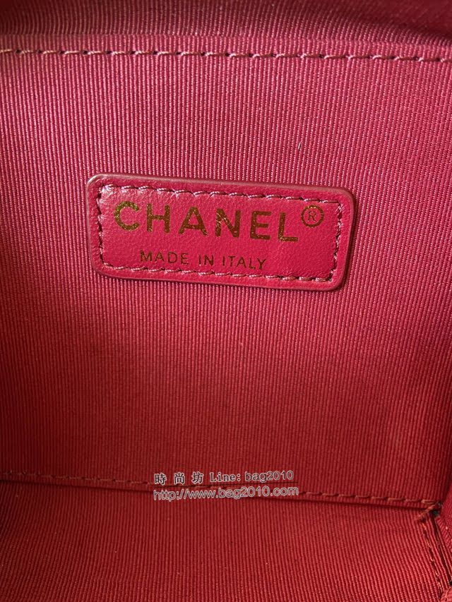 Chanel女包 香奈兒專櫃最新款小號化妝包 Chanel手提肩背斜挎包 S2178  djc4069